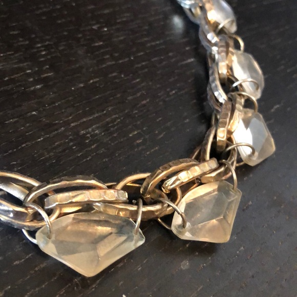 Clear stone necklace - Picture 2 of 2